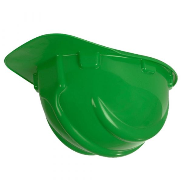 Capacete Aba Frontal com Carneira Verde Plastcor
