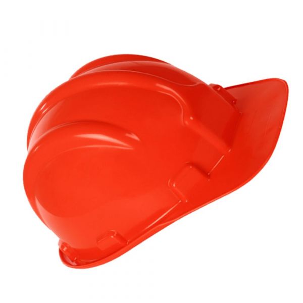 Capacete Aba Frontal com Carneira Vermelho Plastcor