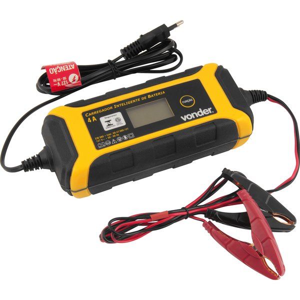 Carregador Inteligente de Bateria 220v Vonder Cib080