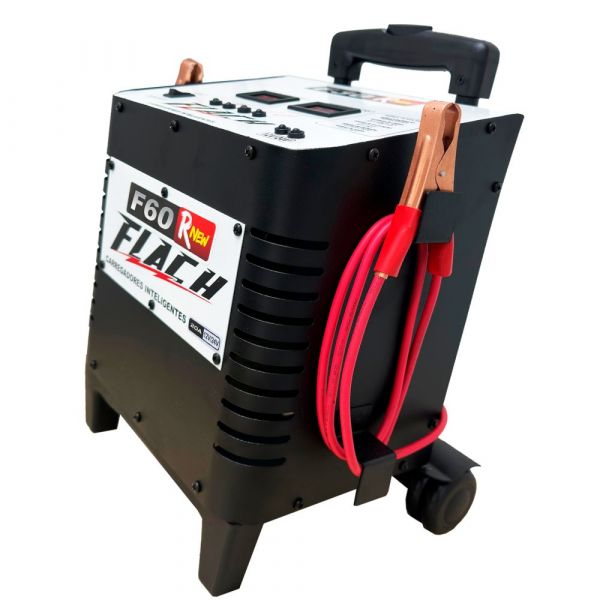 Carregador Inteligente de Bateria F60 RNEW 20A 12-24v Bivolt Flach