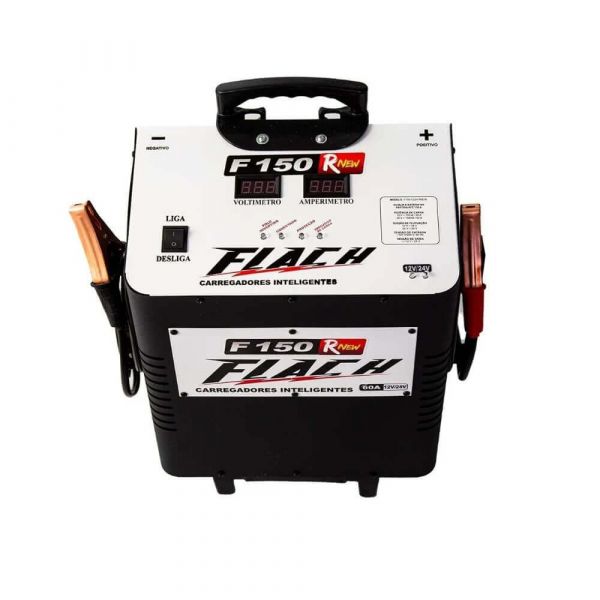 Carregador Inteligente De Bateria 12V/24V F150 RNEW 60A Flach