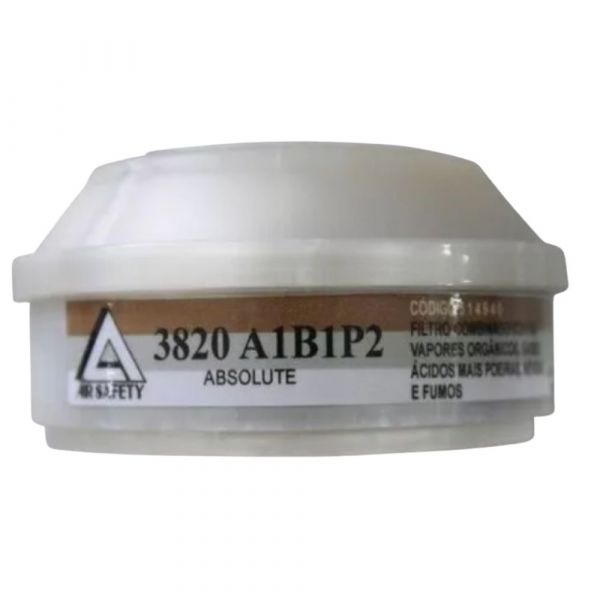 Cartucho Respiratório 3820 A1b1 P2 Absolute Air Safety