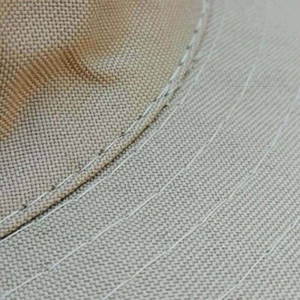 Chapéu De Pano Bege Com Proteção De Pescoço Australiano Silvio