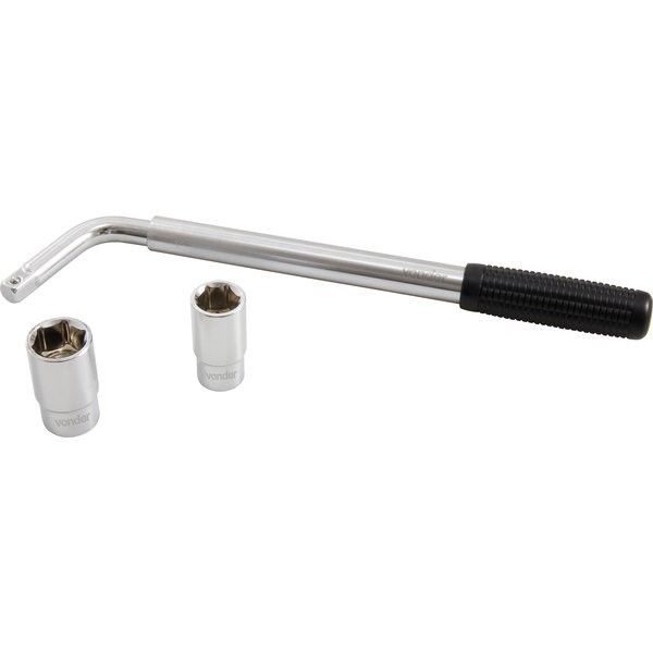 Chave de Roda Telescópica Intercambiável- Vonder