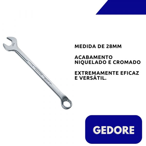 Chave Combinada 28mm 002523 Gedore