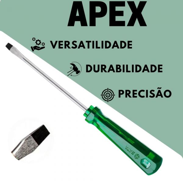 Chave De Fenda Sata PVC 5/16X1.1/2” Apex