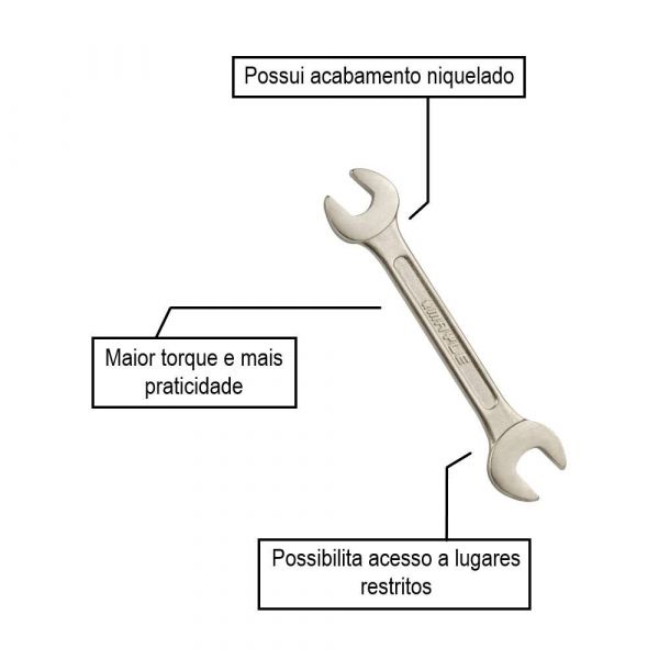 Chave Fixa 10x11mm- Mayle