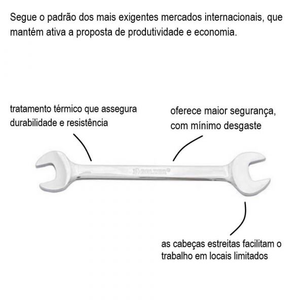 Chave Fixa 16x17mm Belzer