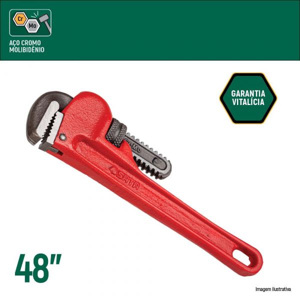 Chave Grifo Heavy Duty 48 Pol. Sata
