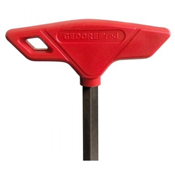 Chave Hexagonal com Cabo T 6mm Gedore Red