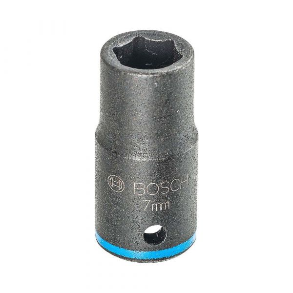 Chave Soquete Impacto Encaixe 1/4 Pol. 7 mm Bosch 