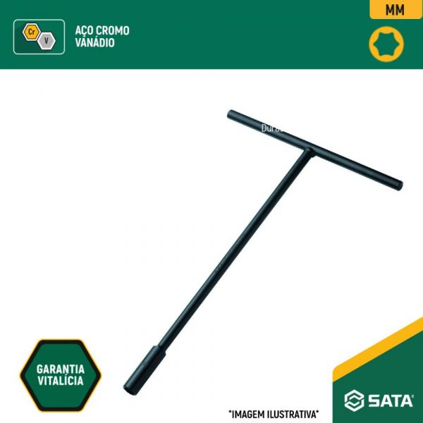 Chave Soquete T 8mm Sata