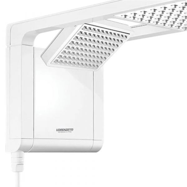 Chuveiro Acqua Duo Branco Cromado 6800W Lorenzetti