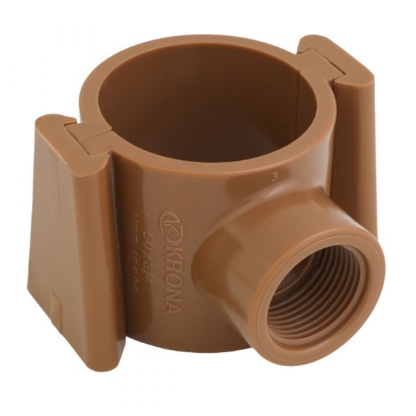 Colar de Tomada 50mm X 3/4 Pol. Krona