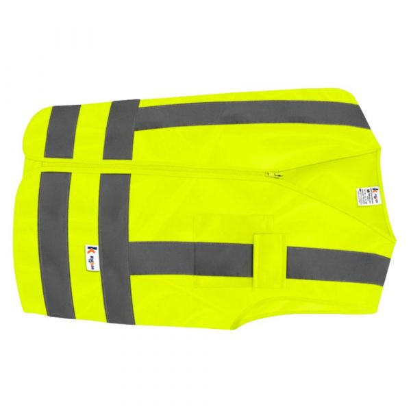 Colete Refletivo Amarelo com Bolso Tamanho XG Kalipso