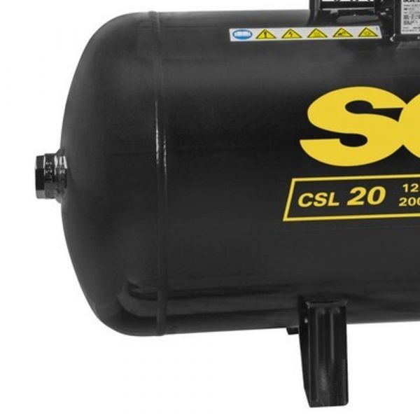 Compressor 20/200 CSL Pratic Air Trifásico Schulz