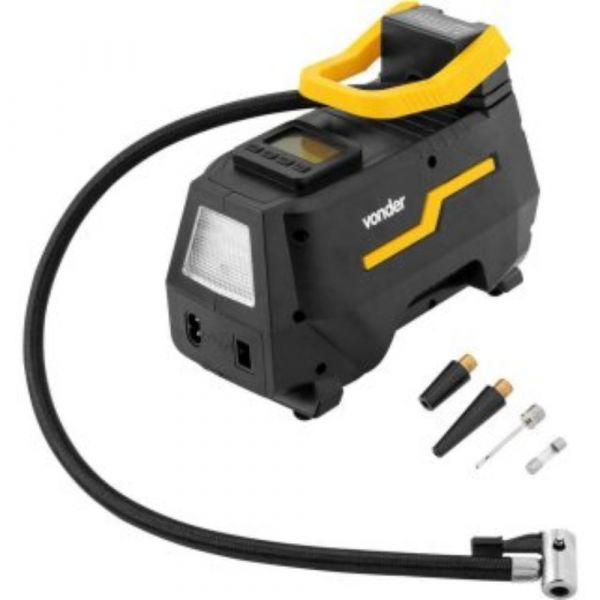 Compressor de Ar Automotivo CAV 150 Bivolt Automático 12V/127V/220V Vonder