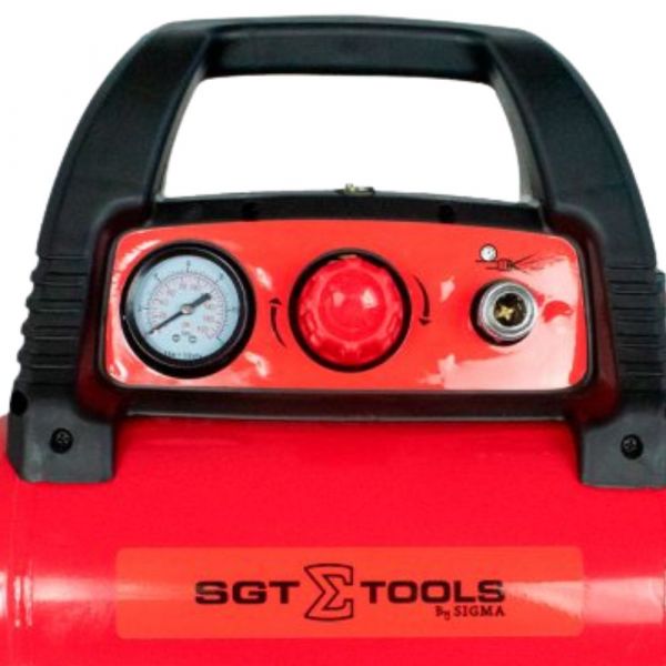 Compressor de Ar Isento de Óleo 6L 1,5HP 6PCM 220V Sigma Tools