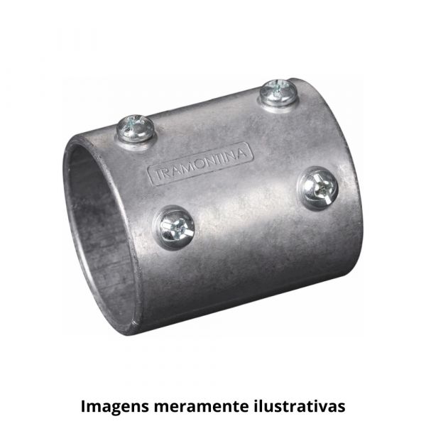 Condulete Luva de Emenda Flexor 1.1/2 Pol. sem Rosca Tramontina
