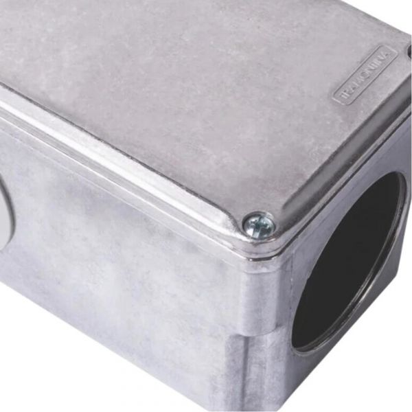 Condulete Múltiplo 2 Pol. Tipo L com Tampa Tramontina