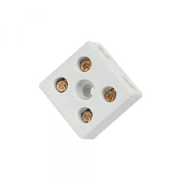 Conector Borne Porcelana 2P 16mm 68A Decorlux