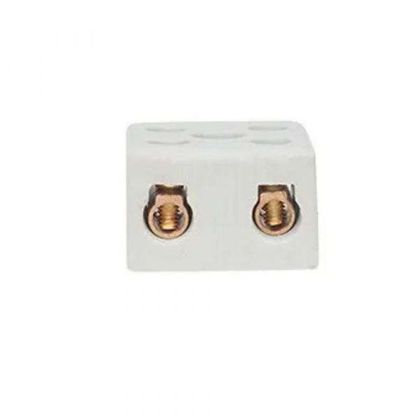 Conector Borne Porcelana 2P 16mm 68A Decorlux