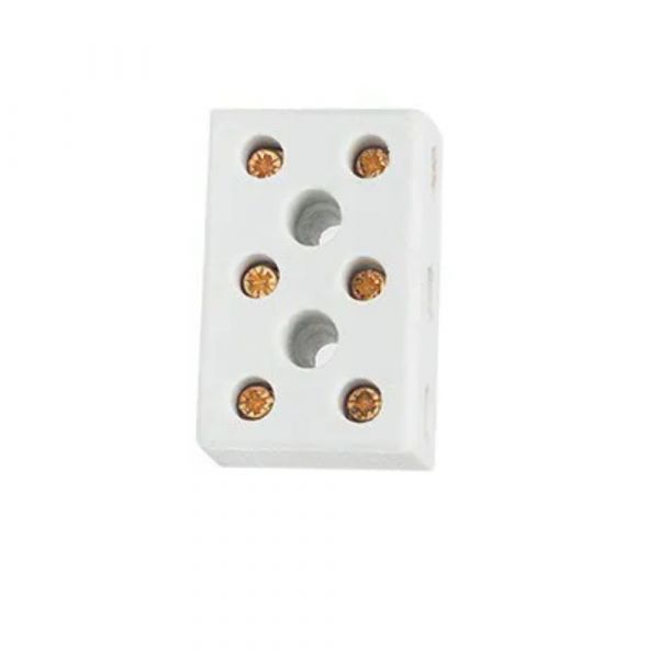 Conector Borne Porcelana 3P 16mm 68A Decorlux