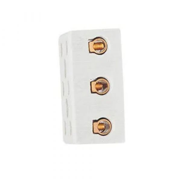 Conector Borne Porcelana 3P 16mm 68A Decorlux