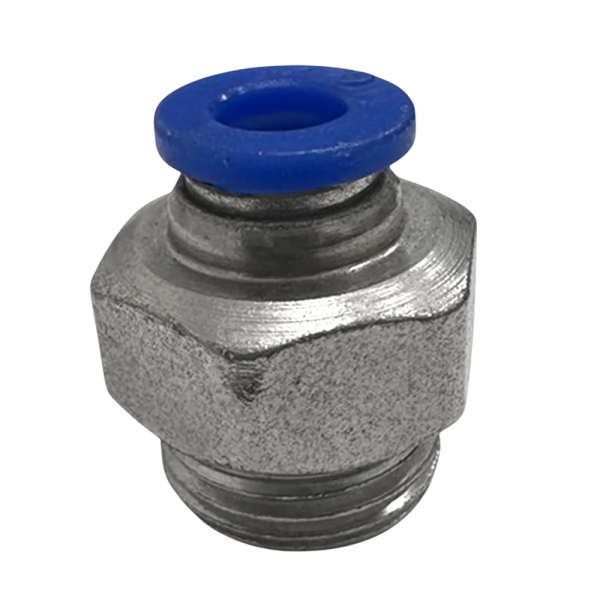 Conector Macho Instantâneo 6mm x 3/8 Pol. BSP Fluir