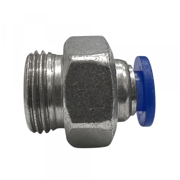 Conector Macho Instantâneo 6mm x 3/8 Pol. BSP Fluir