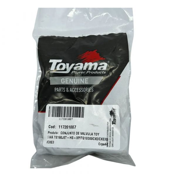 Conjunto de Válvula 117201007 TE180-XP-TG10000CXE Toyama
