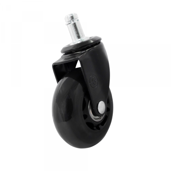 Conjunto Rodízio Giratório Black Cadeira Gamer Colson