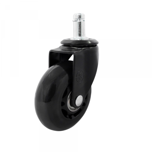 Conjunto Rodízio Giratório Black Cadeira Gamer Colson