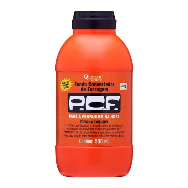PCF Primer Convertedor De Ferrugem 500ml Quimatic
