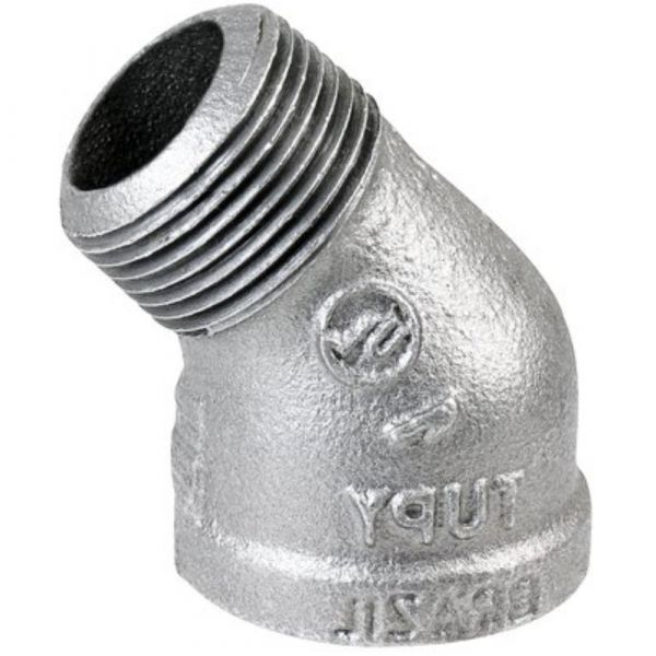 Cotovelo Galvanizado 45° 3/4