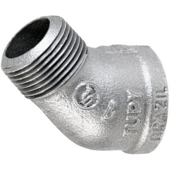 Cotovelo Galvanizado 45° 3/4