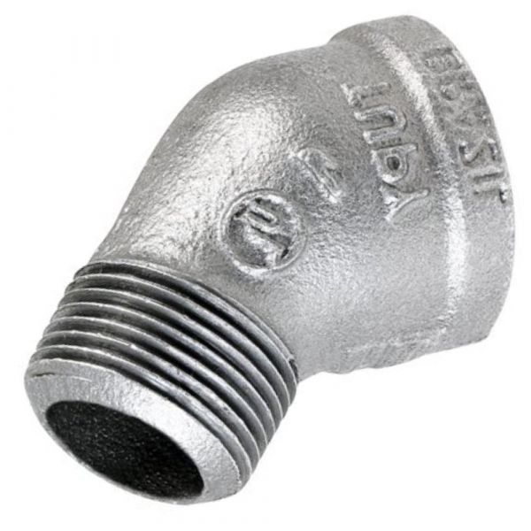 Cotovelo Galvanizado 45° 3/4