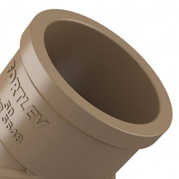 Cotovelo Soldável 45° 25mm 10120256 Fortlev