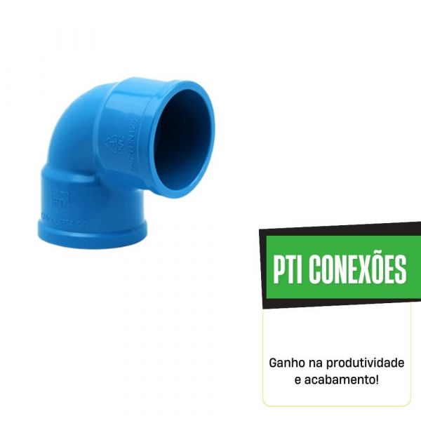 Cotovelo Soldável Irriga 90° DN75mm PTI Conexões