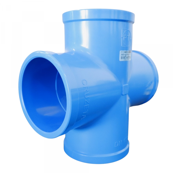 Cruzeta Soldável para Irrigação DN100 PN125 PTI Conexões