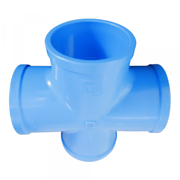 Cruzeta Soldável para Irrigação DN100 PN125 PTI Conexões