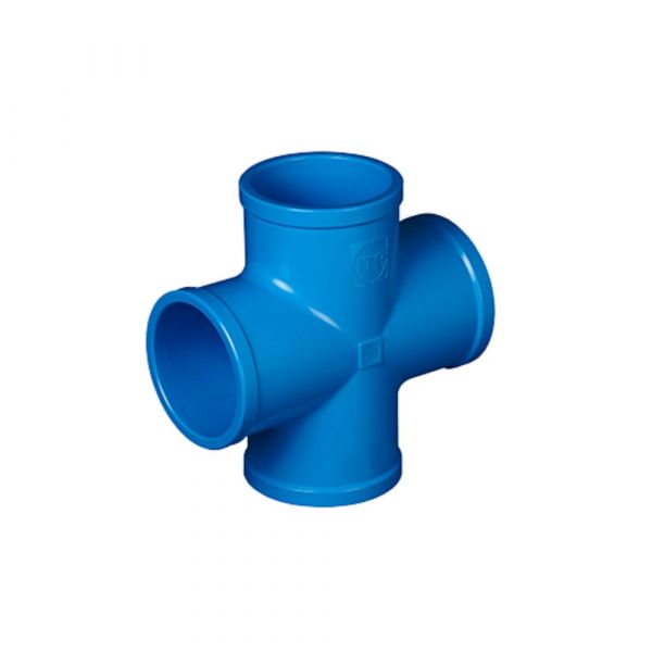 Cruzeta Soldável para Irrigação PN125 DN75 PTI Conexões 