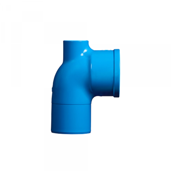 Curva Curta Soldável Irriga PB 90° DN75 x PN125 x PB 1 Pol. PTI Conexões 