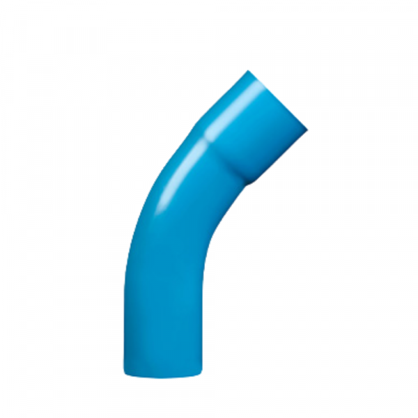 Curva de Irrigação Soldável 45 Graus DN50 PN80 PTI Conexões 