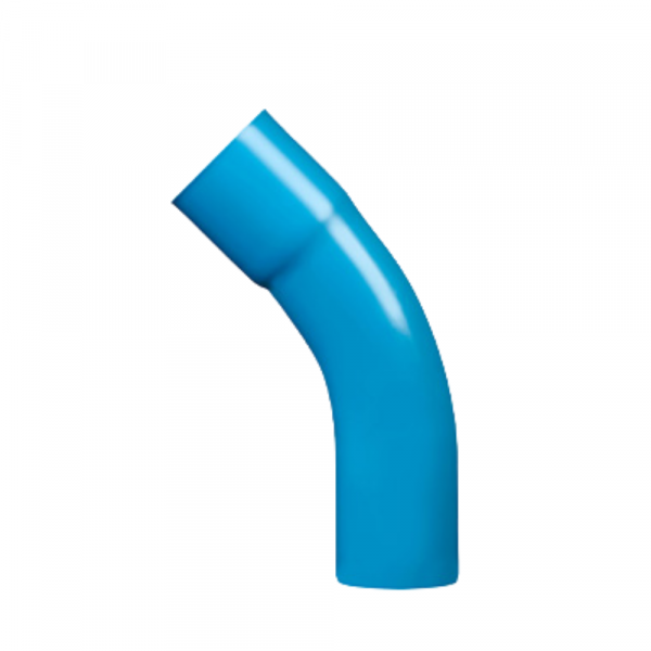 Curva de Irrigação Soldável 45 Graus DN50 PN80 PTI Conexões 