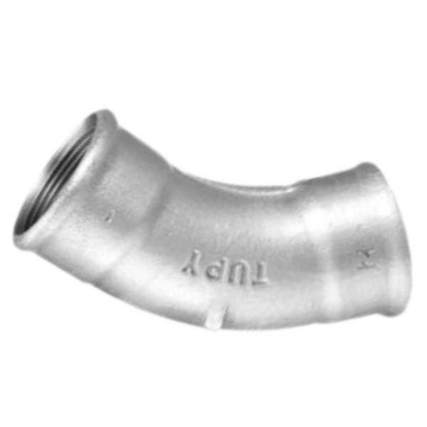 Curva Galvanizada Fêmea 45º 2 Pol. Tupy