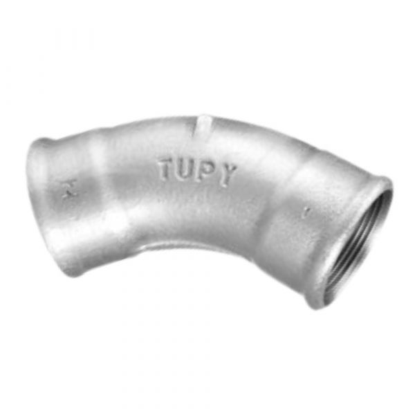 Curva Galvanizada Fêmea 45º 2 Pol. Tupy