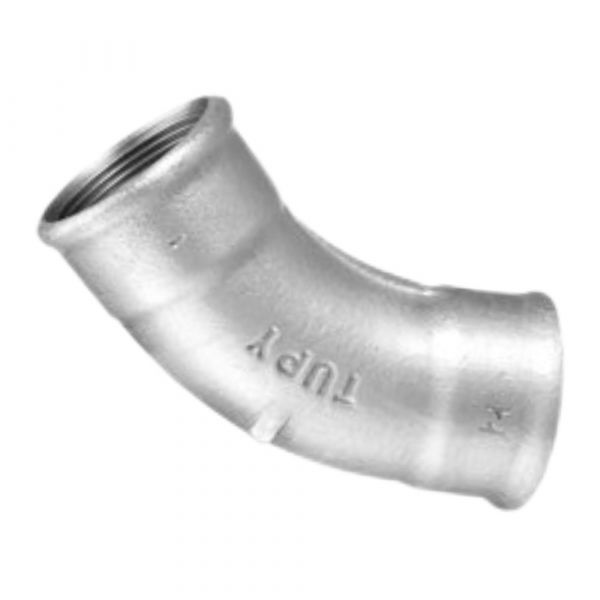 Curva Galvanizada Fêmea 45º 2 Pol. Tupy