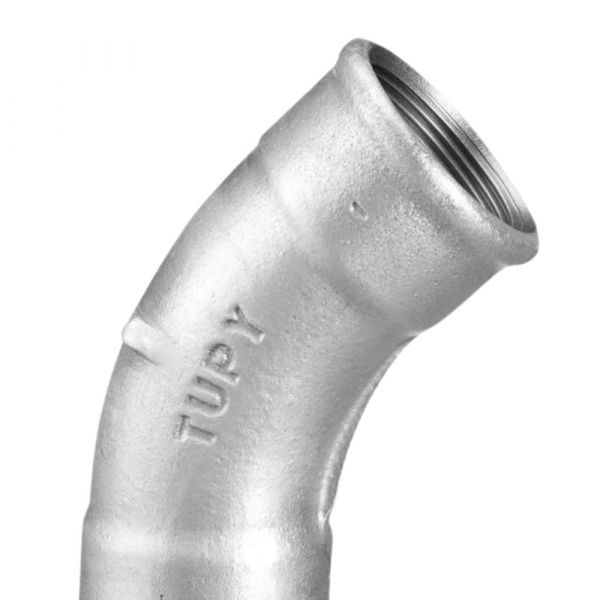 Curva Galvanizada Fêmea 45º 3/4 Pol. Tupy