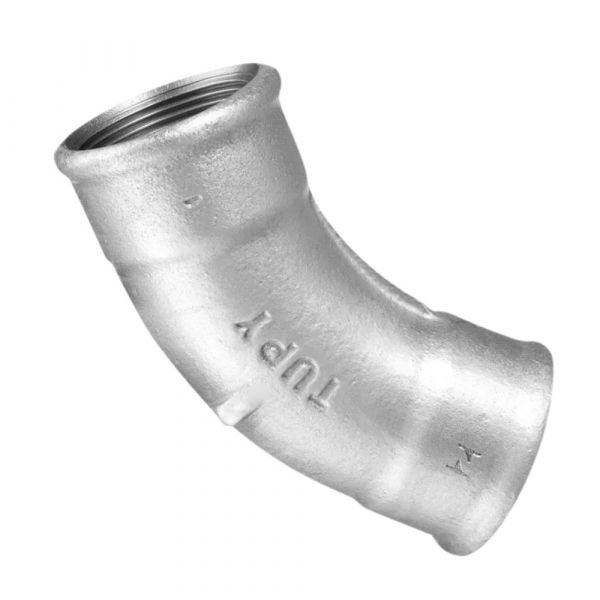 Curva Galvanizada Fêmea 45º 3/4 Pol. Tupy